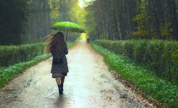 Walking-in-Rain